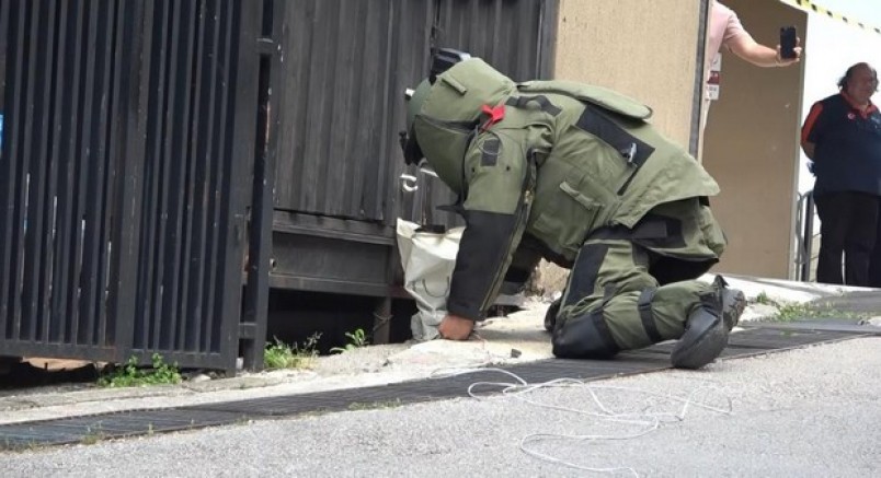 Bursa'da bomba tatbikatı gerçeği aratmadı