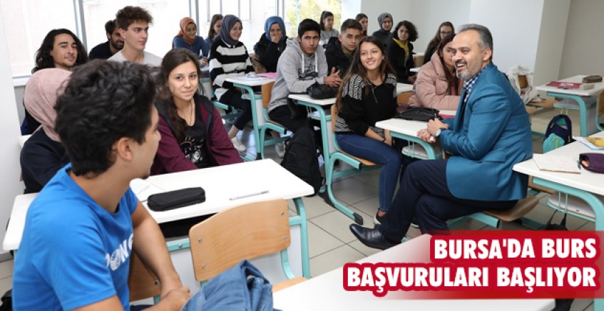 Bursa'da burs başvuruları başlıyor