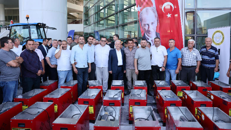 Bursa'da çiftçinin yüzü gülmeye devam ediyor