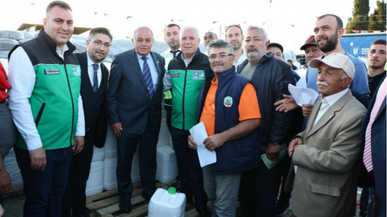 Bursa'da çiftçinin yüzü gülmeye devam ediyor