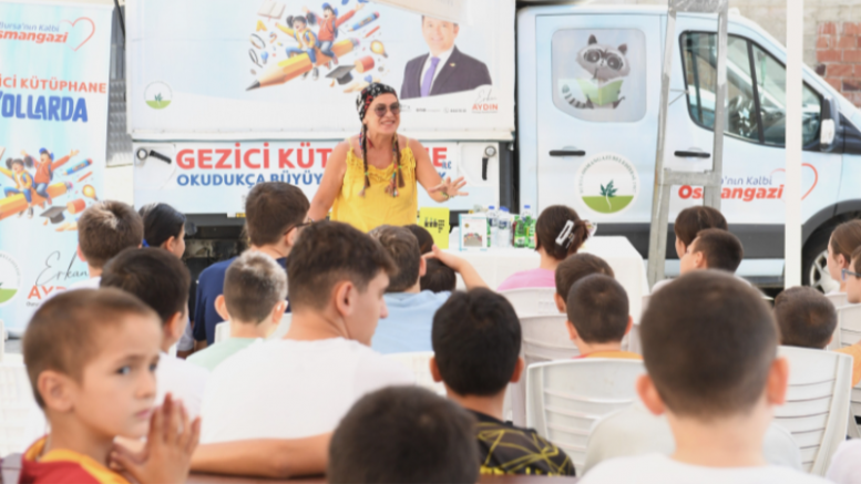 Bursa'da çocuklar bu kütüphaneyi çok sevdi