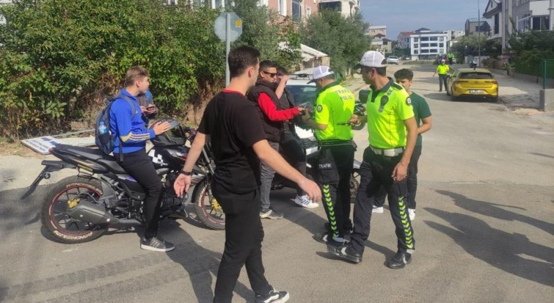 Bursa’da denetimlerde motorsiklet sürücülerine ceza yağdı
