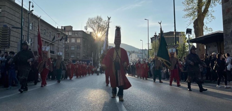 Bursa'da fetih heyecanı sardı