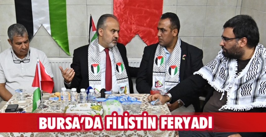 Bursa'da Filistin feryadı