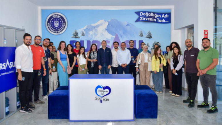 Bursa'da gençler Bursa Su'yu inceledi!