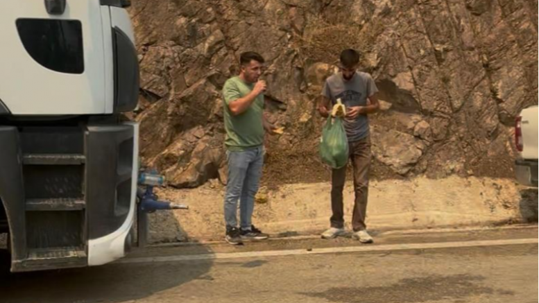 Bursa'da herkesin yüreğini yakan görüntü!