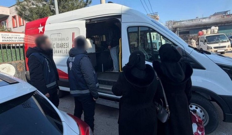 Bursa'da huzur operasyonu