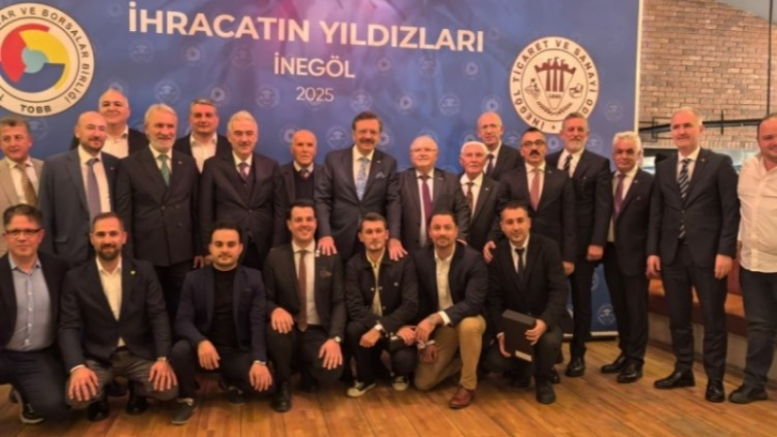 Bursa'da "İhracatın Yıldızları" ödülleri sahiplerini buldu