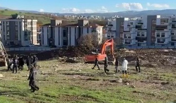 Bursa'da inşaat sahasında patlama kontrolden çıktı