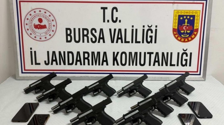 Bursa’da Jandarmadan silah operasyonu