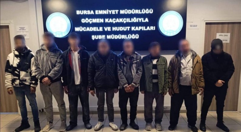 Bursa'da kaçak yabancı işçi operasyonu