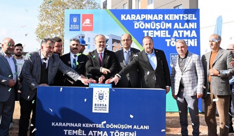 Bursa’da kentsel dönüşüm hamlesi sürüyor