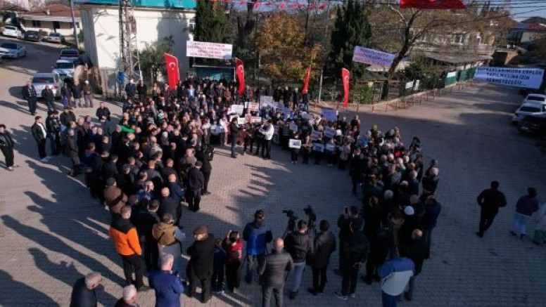Bursa'da köylüler ayağa kalktı; Geleceğimizi çöpe atmayın