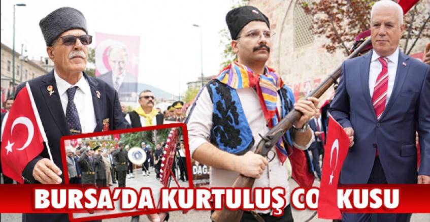 Bursa'da kurtuluş coşkusu