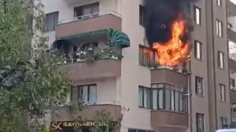 Bursa'da ocakta unutulan yemek yürekleri ağza getirdi!