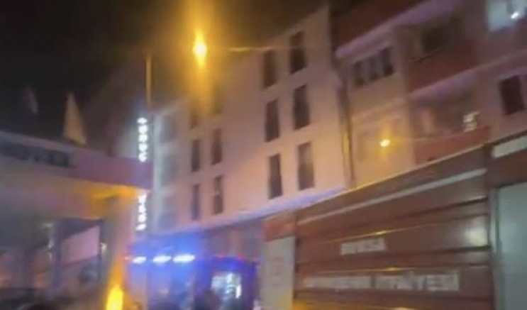 Bursa’da otel yangını… Mahsur kalanlar var
