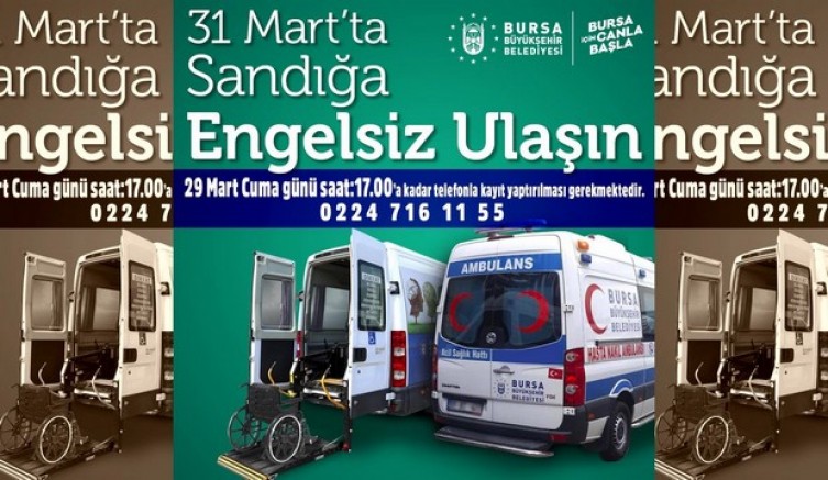 Bursa’da oy kullanmaya engel yok