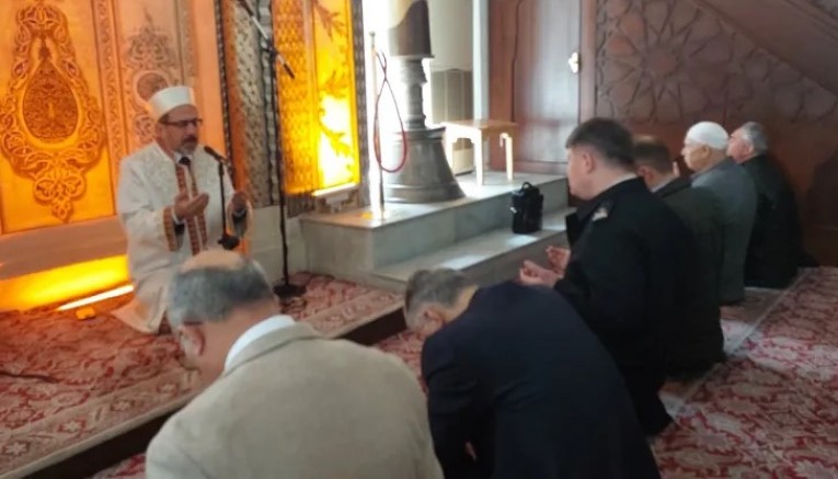 Bursa'da şehit polisler için hatim