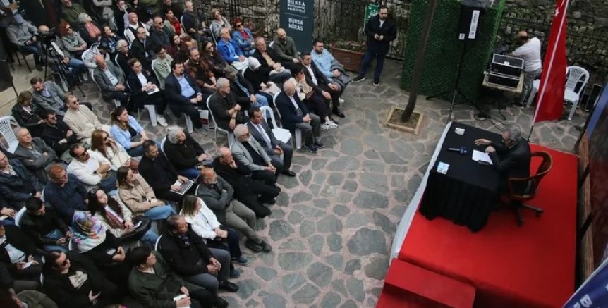 Bursa'da tarih meraklıları bu söyleşide buluştu