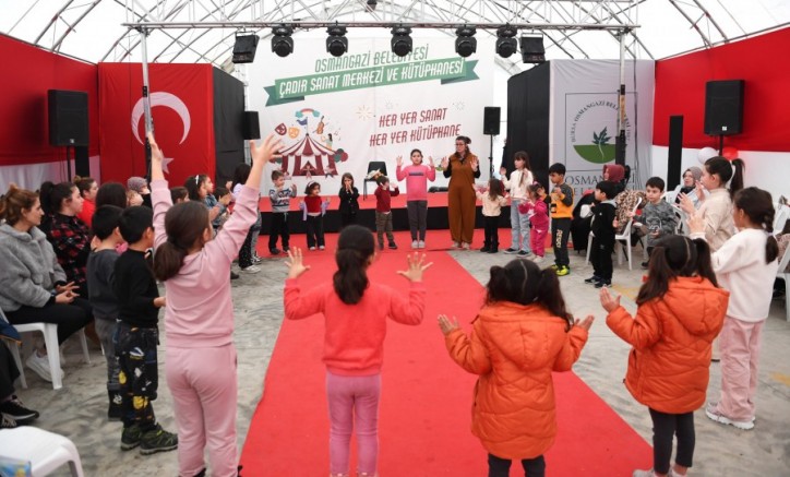 Bursa'da tatilde Osmangazi'deki çocukların yüzü gülüyor