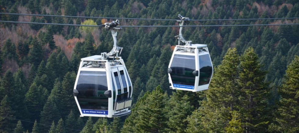 Bursa'da teleferik çalışmıyor; İşte nedeni...
