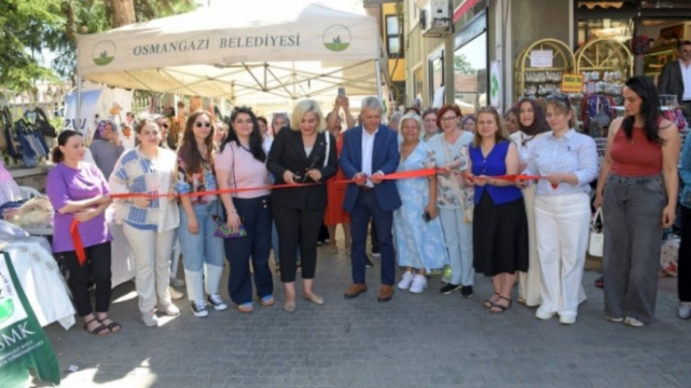 Bursa'da üretici kadınlar bir arada!
