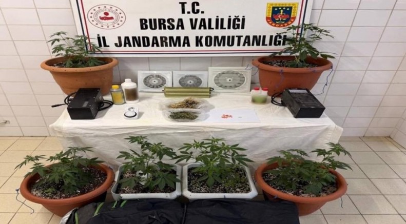 Bursa'da uyuşturucu operasyonu: 1 tutuklama