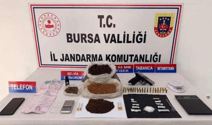 Bursa'da uyuşturucu operasyonu