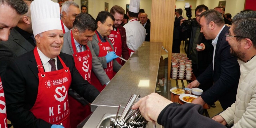 Bursa’da Vatan Mahallesine yeni Kent Lokantası