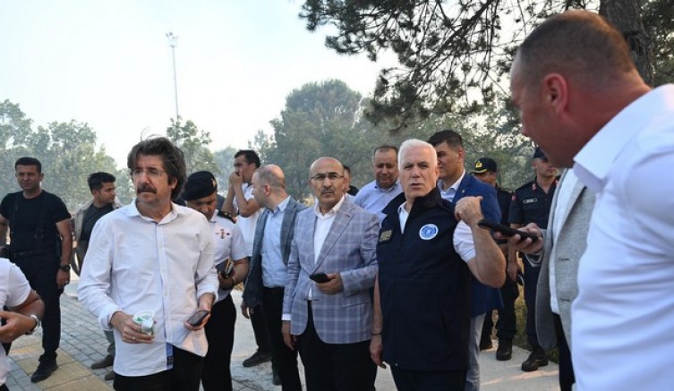 Bursa’da yangın seferberliği sürüyor