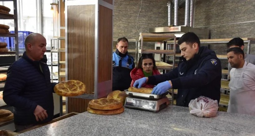 Bursa Karacabey'de fırın ve pastanelere sıkı denetim