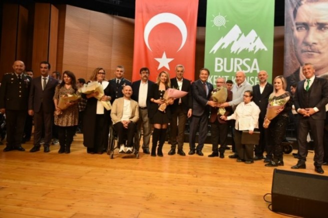 Bursa Kent Konseyi engellilere moral oldu
