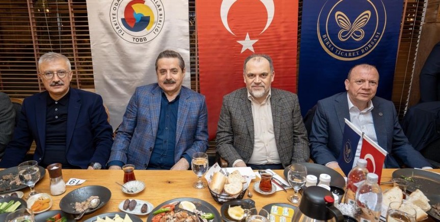 Bursa kent protokolü bu sahurda buluştu