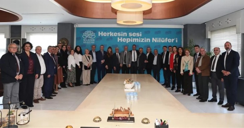 Bursa Nilüfer Belediyesi'nin Kosova'dan önemli konukları vardı