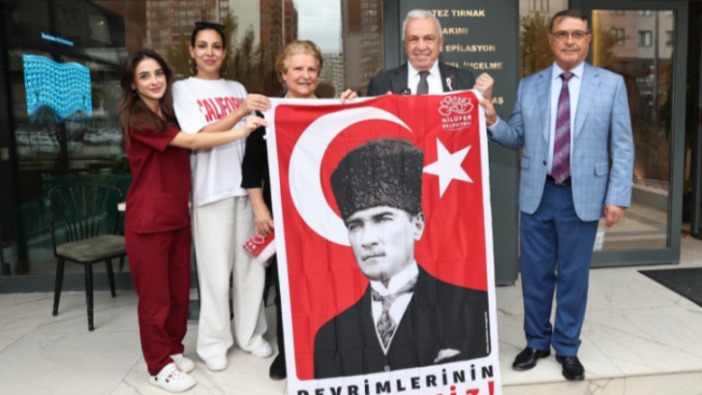 Bursa Nilüfer’de Cumhuriyetin 102’nci yıl heyecanı