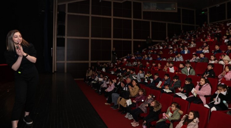 Bursa Nilüfer'de ilkokul öğrencilerinin keyifli anları!