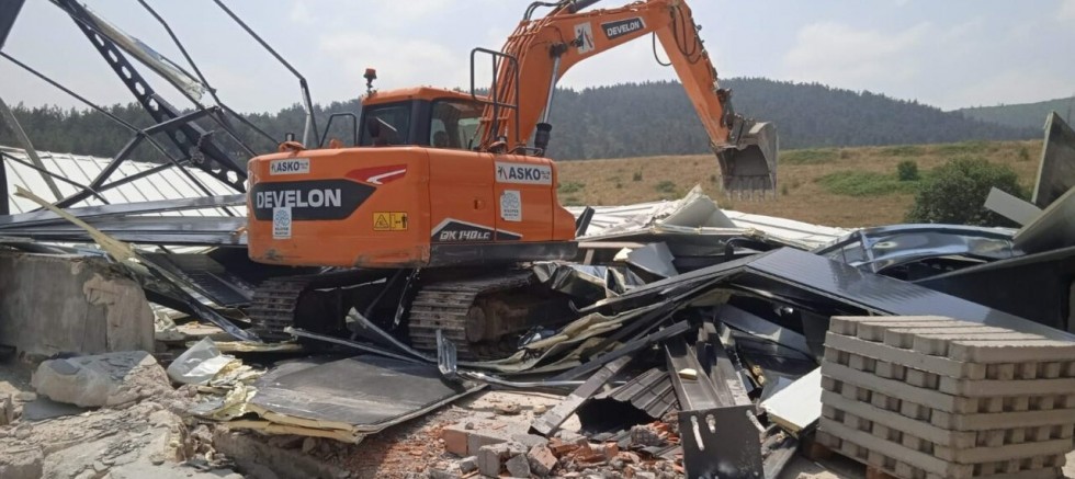 Bursa Nilüfer'de kaçak yapılara savaş var