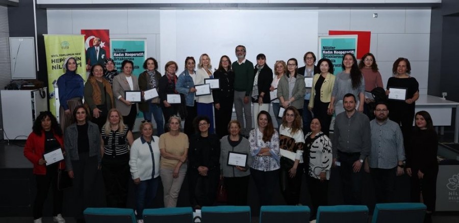 Bursa Nilüfer'de kadın girişimcilere kooperatifçilik eğitimi