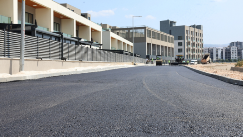 Bursa Nilüfer'de yollar güzelleşiyor