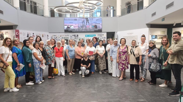 Bursa Nilüferli kadınlar tarihe yolculuk yaptı