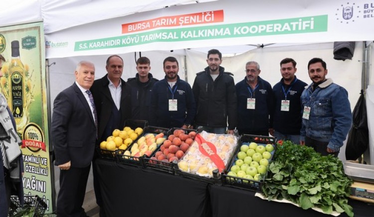 Bursa'nın tarımsal ürün zenginliği vitrine çıktı