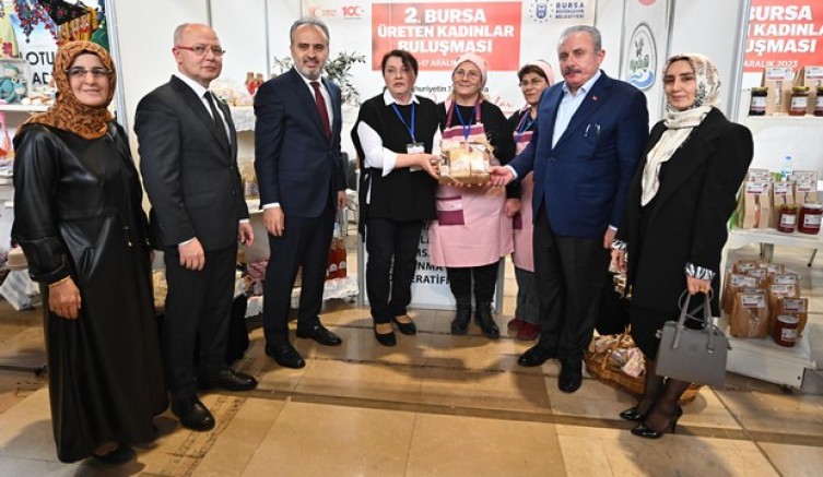 Bursa’nın üreten kadınları Büyükşehir’le güçleniyor