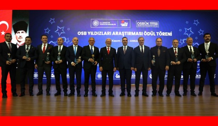 Bursa OSB firmalarına ödül yağdı
