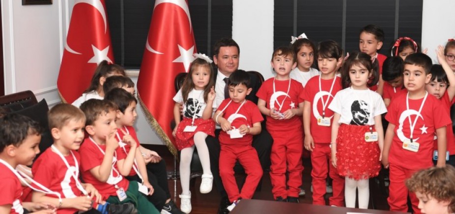 Bursa Osmangazi'de 23 Nisan heyecanı
