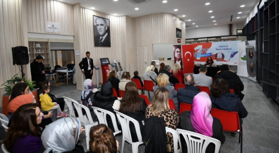 Bursa Osmangazi’de edebiyat rüzgarları esmeye devam ediyor