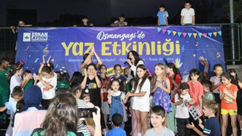 Bursa Osmangazi'de renkli görüntüler