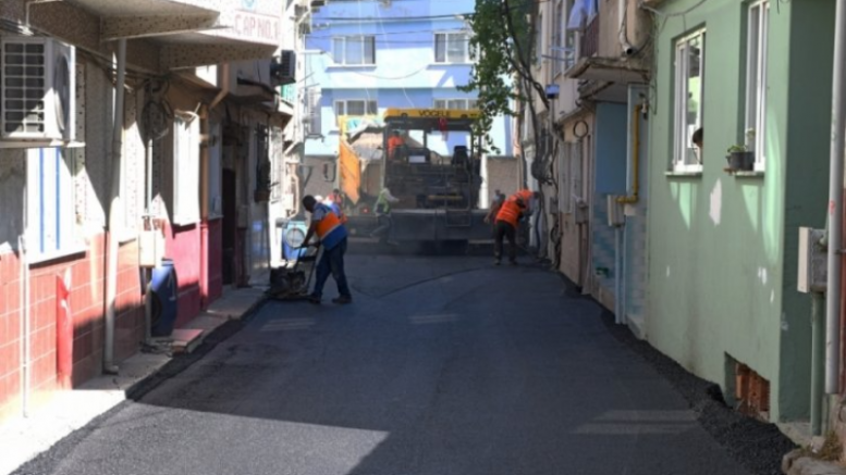 Bursa Osmangazi'de yollar yenileniyor!