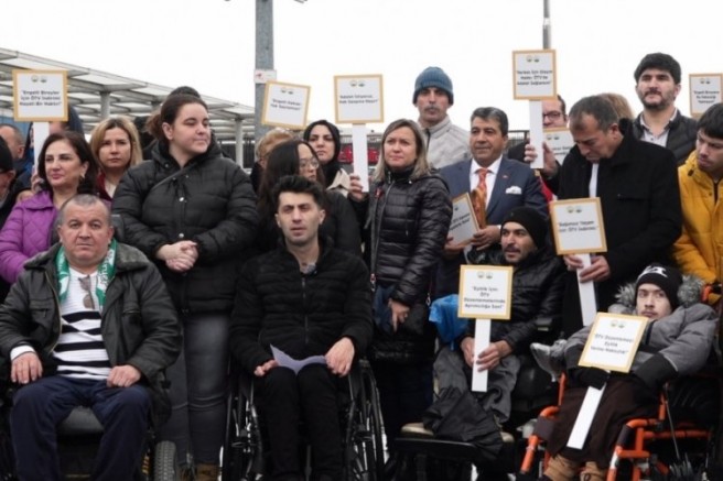 Bursa Osmangazi Kent Konseyi Engelliler Meclisi haklarını istiyor