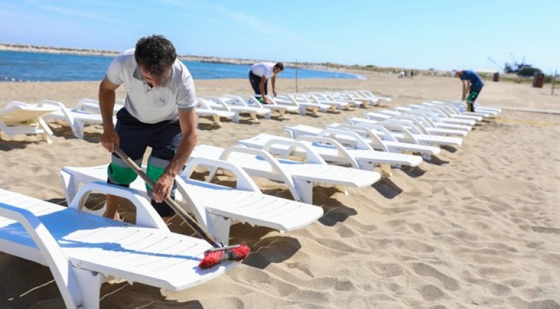 Bursa plajlarında kalite ve konfor artıyor