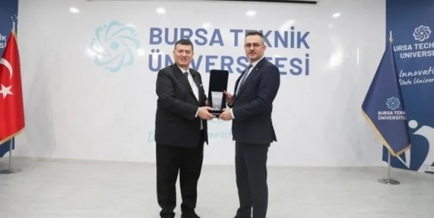 Bursa Teknik Üniversitesi'nin konuğu Gıyasettin Bingöl oldu